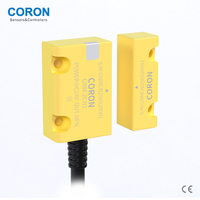 Serrure de porte magnétique de sécurité à interrupteur à lame DC24V NPN PNP NO NC Sécurité renforcée Type de détection RFID Série GNM Nouveau capteur de sécurité