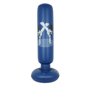 Saco de Boxeo con Forma Humana para Kick Boxing, Saco de Arena de PVC con Relleno de Aire, Equipo Esencial para Entrenamiento en Gimnasio - Product Image 2