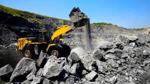 Trung Quốc 8128H Bánh Xe Tải 12 tấn Heavy Duty loader Xô đá khai thác mỏ thiết bị xây dựng - Product Image 4