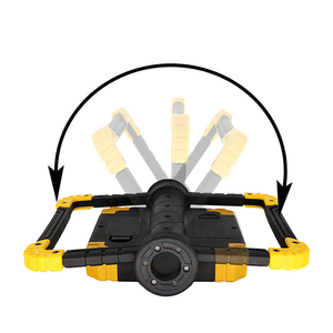 Dual COB LED Work <b>Light</b> 360° Rotatable Portable Floodlight Foldable Emergency Lamp for Camping Car Repair Garage <b>Workshop</b> - Product Image 2