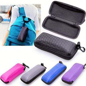 Étuis à lunettes de soleil rigides et portables, personnalisables avec logo, nouveau modèle rectangulaire, boîte à lunettes - Product Image 2