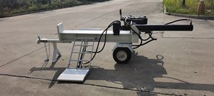 Maquinaria forestal motor diésel/gasolina 50 toneladas divisor de madera/máquina cortadora 1200mm <span class=keywords><strong>CTM</strong></span> con nuevo divisor de troncos de madera CE - Product Image 4