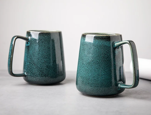 Mug en céramique rétro européen de 700 ml, impression par sublimation personnalisée, sans danger pour les aliments, compatible lave-vaisselle et micro-ondes, réutilisable, pour café et thé chaud au bureau - Product Image 6