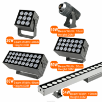 Projecteur LED extérieur étanche IP65 pour colonnes romaines, éclairage de projection DMX512 24V/220V