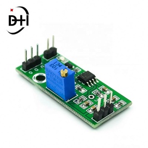 Módulo comparador de voltaje LM393 3.5-24V, control de comparador analógico de salida de alto nivel con indicador LED - Product Image 3