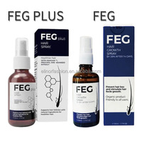 Vente en gros, bon prix, sérum de repousse des cheveux, marque privée FEG PLUS