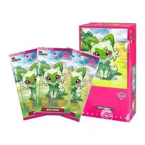 151 pour Pokémon Anime Trading Card Game <span class=keywords><strong>Booster</strong></span> Pack Sprigatito Cartes à collectionner Version chinoise Cadeau pour enfants Jeu de cartes TCG - Product Image 3
