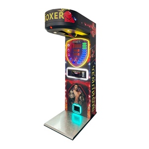 Máquina de Boxeo Arcade Dragon Fist de Venta Directa de Fábrica - Dispositivo de Medición de Fuerza Antiestrés de Metal ABS Acrílico para un Jugador - Product Image 3