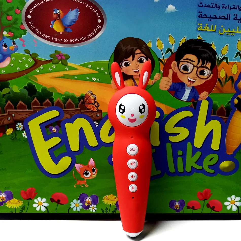 Early Childhood Toys Children Early Educaiotnal English I Like Books with Smart Interactive Reading Talking Pen