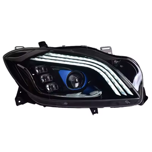 <span class=keywords><strong>Fari</strong></span> LED Modificati Stile Maybach con Indicatori di Direzione Sequenziali per <span class=keywords><strong>Mercedes</strong></span>-Benz ML-CLASS W166 12-15 - Product Image 5