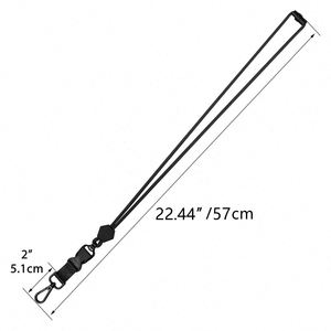 Neck Lanyards, Adjustable Heavy Duty Cord with Detachable Buckle for <b>Keys</b> & ID Badges - <b>Custom</b> Use - Product Image 3