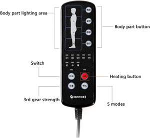 Opvouwbare Hele Lichaam Zwarte Professionele <span class=keywords><strong>Thai</strong></span> Elektrische <span class=keywords><strong>Massage</strong></span> Matras Vibratie <span class=keywords><strong>Massage</strong></span> <span class=keywords><strong>Mat</strong></span> - Product Image 3