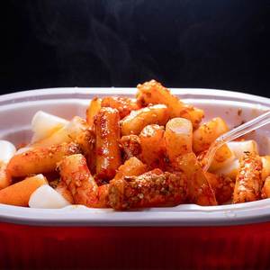 Gâteau instantané coréen de 320 g, collation coréenne, pot chaud auto-chauffant, gâteau de riz frit instantané portable, tteokbokki coréen - Product Image 2