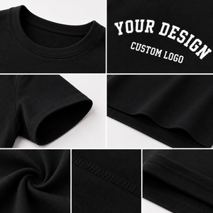 Fournisseur de t-shirts courts pour femmes en gros avec logo personnalisé, manches courtes, tendance - Product Image 3