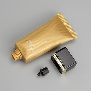 Nouveau <span class=keywords><strong>tube</strong></span> écologique carré rotatif en PP pour fond de teint liquide, <span class=keywords><strong>embout</strong></span> applicateur, <span class=keywords><strong>tube</strong></span> d'emballage lisse en <span class=keywords><strong>plastique</strong></span> de 45 ml - Product Image 2
