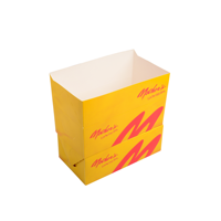 Boîtes alimentaires biodégradables à emporter, frites, poulet frit, nuggets, emballages alimentaires en carton, commandes en gros, réductions