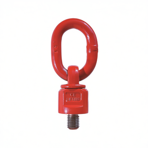 Écrou à œillet pivotant avec anneau rotatif sous charge, certifié CE, accessoires de levage et d'ancrage - Product Image 2