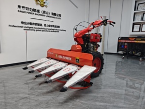 Set Mietitrebbiatrice MULTI-FUN Eagle Power Reaper YC186FAE-GS1200 con Trasmissione Automatica, Avviamento Elettrico, Pneumatici 500-12, 32 Monolayer - Product Image 1