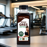 Boule Gres Herbal 10 Jours Cure Détox Liquide Oral Saveur Citron 300ml Compléments Naturels Améliore le Métabolisme Bien-être Corporel