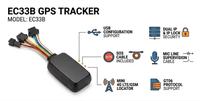 Dispositivo GPS para automóvil EC33B 2G+4G con soporte para monitoreo de voz y SOS, apagado remoto del motor y desconexión de combustible, doble IP, geolocalización.