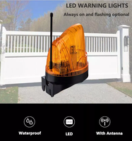 Lampe d'avertissement étanche et anti-poussière, AC/DC 12V~265V, lampe d'alarme clignotante LED avec antenne