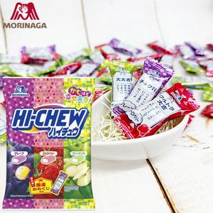 Makanan ringan Jepang <span class=keywords><strong>Hi</strong></span> mengunyah jus buah Sandwich permen Gummy anggur stroberi rasa buah susu permen - Product Image 2