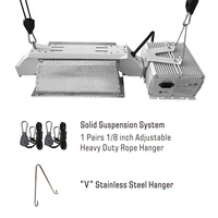 Kit de luz de cultivo para interiores HongYi 600W SE con cuerpo de aluminio Hid regulable estándar de la UE Garantía de 3 años para Bloom
