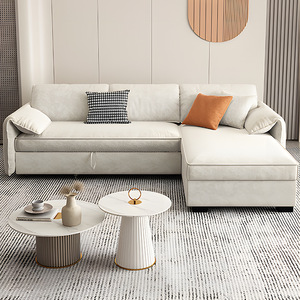 Phòng khách hiện đại Ghế sofa giường đồ nội thất sectionals có thể gập lại chức năng Sofa giường với lưu trữ sang trọng đa chức năng ghế sofa - Product Image 3