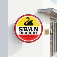 Nouvelle Arrivée Zhilin : Enseigne Lumineuse LED 3D en Acrylique pour Extérieur/Intérieur, Idéale pour Magasins, Entreprises, Bureaux – Étanche IP65, Personnalisable