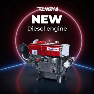 เครื่องยนต์ดีเซล Tengka Changchai ZS195 คุณภาพสูง 4 จังหวะ สูบเดียว ระบายความร้อนด้วยน้ำ พร้อมแบริ่ง 125 ซีซี ราคาโรงงาน - Product Image 1
