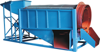 Trommel rotatif LZGT robuste pour le lavage du sable et la classification des minerais dans l'exploitation aurifère alluviale, capacité de 5 à 260 t/h