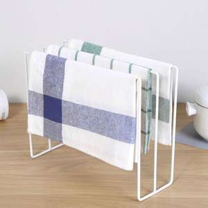 Lida Soporte Vertical para Paños de Cocina, Tamaño M, Cuadrado, Moderno, con Barra para Toallas y Escurridor - Product Image 3