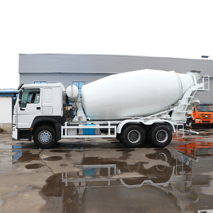 中国SINOTRUK HOWOコンクリートミキサートラック6x4ヘビーデューティ10ホイール12立方メートルディーゼルエンジンセメント混合トラック - Product Image 4