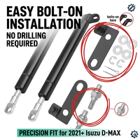 Amortisseur de hayon hydraulique universel à fermeture douce pour Isuzu D-Max 2021+ Accessoires de pick-up OEM d'usine