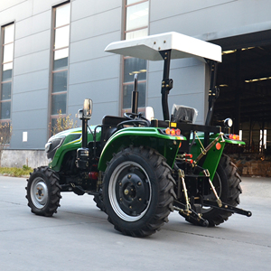 Tracteur agricole Huabo 55HP 4WD 554 avec remorque basculante à freinage pneumatique, ensemble complet de machines agricoles - Product Image 5