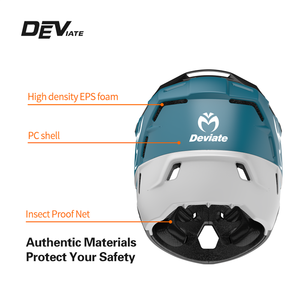<span class=keywords><strong>Casque</strong></span> de sécurité intégral DEVIATE certifié CE EN1078 CPSC1203, matériau PC+EPS, 680g, VTT de descente, course tout-terrain, BMX - Product Image 5