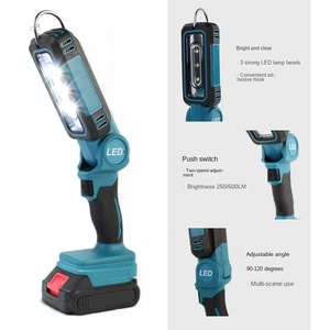 Reflector de batería de litio de 21V de grado industrial, herramienta de iluminación de oficina de mano con luz de relleno colgante - Product Image 1