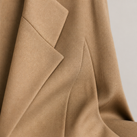 Ensemble tailleur 2 pièces sur mesure pour femme, blazer cintré à la taille avec pantalon large, tenue de bureau décontractée professionnelle