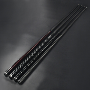 Queue de billard professionnelle 2 pièces 3K - Queue à faible déviation, queue de billard de haute qualité, ne se plie pas, fût en fibre de carbone durable - Product Image 3