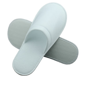 Cómodas zapatillas desechables de algodón de felpa para hotel, zapatillas de dormitorio de China, zapatillas de hotel baratas y cómodas para hotel - Product Image 3