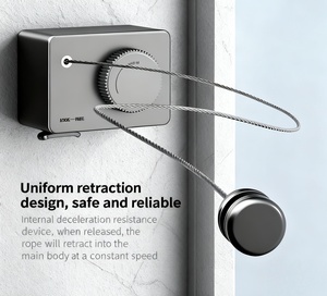 <span class=keywords><strong>Tendedero</strong></span> Retráctil Ahorrador de Espacio para Apartamentos y Balcones Pequeños - Product Image 5