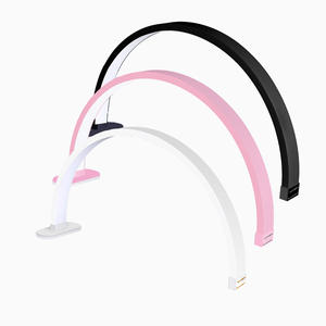 Lampe de table demi-lune dorée Fosoto 30 pouces avec pince pour téléphone, lampe UV pour ongles, idéale pour <span class=keywords><strong>lit</strong></span> de beauté, <span class=keywords><strong>bureau</strong></span> de manucure et pose de cils - Product Image 5