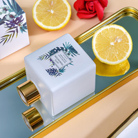 Diffuseur de roseaux d'huile de parfum personnalisé de 150ml-Vente en gros à faible quantité minimale de commande, diffuseur d'arômes de qualité supérieure avec bâtons de fibres, désodorisant pour maison/hôtel