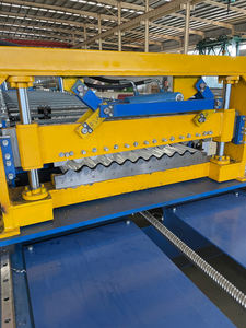 Wellblech Aluminium Winkelstab Winkelform elektrische Rolle Metallformung Dachziegel Profilherstellungsmaschine - Product Image 3