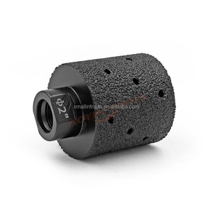 2 "X 2" 5/8 "-11 M14 Tambour diamanté en granit brasé sous vide Roues de tolérance zéro pour les trous de comptoir en <span class=keywords><strong>pierre</strong></span> Vente en gros de haute qualité - Product Image 1