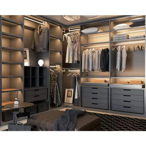<span class=keywords><strong>Dressing</strong></span> luxueux pour <span class=keywords><strong>homme</strong></span> avec armoire intégrée - Product Image 5