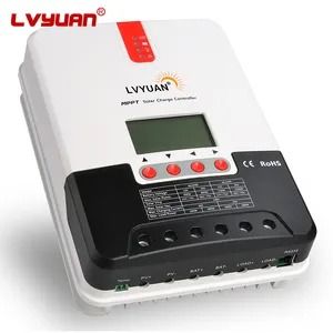 LVYUAN Solar Energy System Charge Controller Solar Mppt Outdoor Courtyard Remote Control Mppt Solar Charger Controller