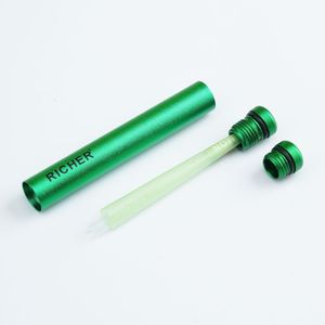 Modern Simple Design Portable Metal Storage Tube Various Colors Available for Wholesale <b>Cigarette</b> Tubes - Product Image 4