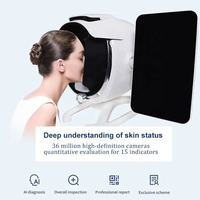 Analyseur de peau intelligent 3D Bitmoji A6, dernier modèle, scanner facial, machine d'analyse de la peau, testeur facial, scanner prenant en charge 19 langues