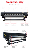 Impresora Ecosolvente Locor de Alta Velocidad con Cabezal Xp600/Dx5 de 3.2m/2.5m para Lona, Lienzo, Pancarta Flexible y Vinilo